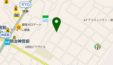 おそうじ本舗 渋谷原宿店の地図画像