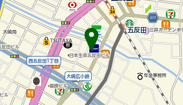 おそうじ本舗 西品川店の地図画像