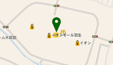 axes femme(アクシーズ ファム) イオンモール羽生店の地図画像