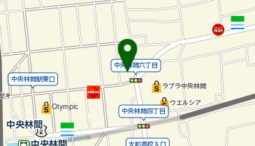おそうじ本舗 中央林間店の地図画像