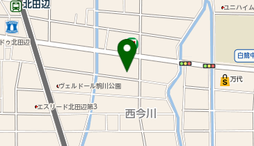 おそうじ本舗 西田辺店の地図画像