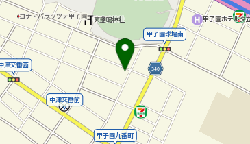 おそうじ本舗 西宮甲子園店の地図画像