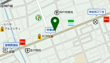 おそうじ本舗 三宮春日野道店の地図画像