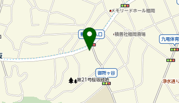 おそうじ本舗 薬院店の地図画像