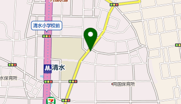大阪豚丼の地図画像