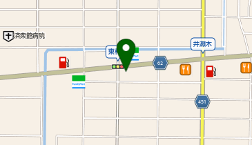 肉定食処ぎんごんちゃん。食堂 北名古屋店の地図画像