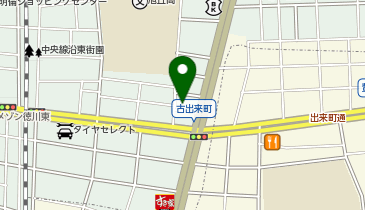 餃子の味覚 古出来店の地図画像