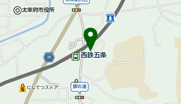 うまかもん市場 博多 武蔵 太宰府店の地図画像