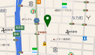 御芋屋 きいろと紫の地図画像