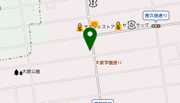 古丹 大泉学園店の地図画像