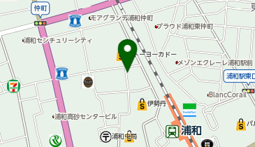 めっちゃバナナ FC浦和店の地図画像