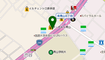 【7/10OPEN】ゴントランシェリエ 東京青山店の地図画像