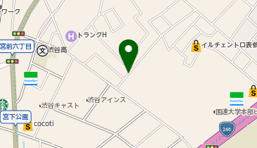 オンザテーブルの地図画像