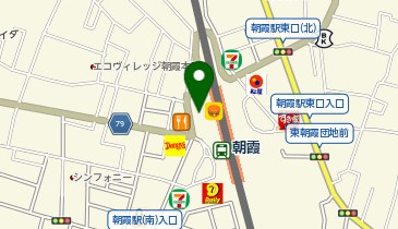 ITS' DEMO(イッツデモ) エキア朝霞店の地図画像