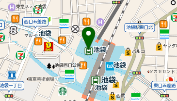 ITS' DEMO(イッツデモ) エキア池袋店の地図画像