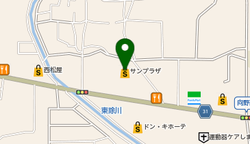 イセヅドライ サンプラザ埴生店の地図画像