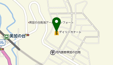 イセヅドライ デイリーカナート美加の台店の地図画像