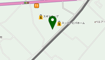 イセヅドライ 万代名張店の地図画像