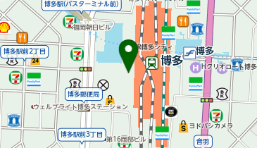 tk.TAKEO KIKUCHI(ティーケータケオキクチ) 博多阪急店の地図画像