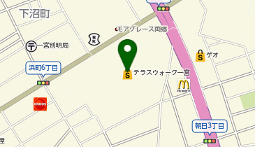 めばえ教室 テラスウォーク一宮校の地図画像