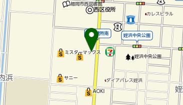 てつおじさんの店 ウエストコート姪浜店の地図画像