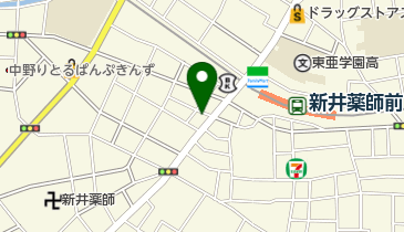 代永生花店の地図画像