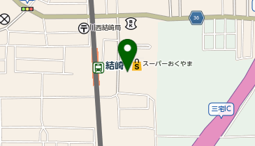 おたからや スーパーおくやま結崎店の地図画像