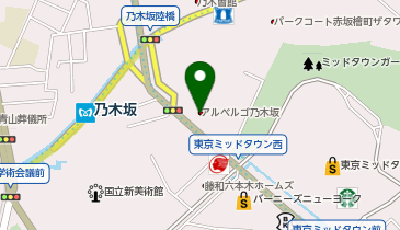 おたからや 六本木乃木坂店の地図画像