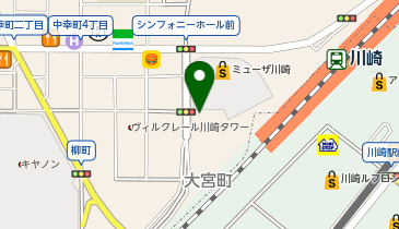 ナポリの下町食堂 川崎店の地図画像