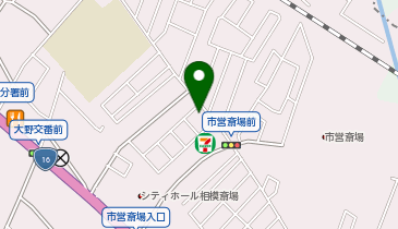 大野中地域包括支援センターの地図画像