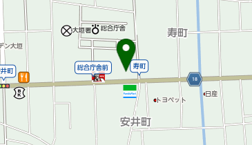 星乃珈琲店 大垣店の地図画像