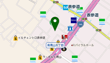 IPSA AOYAMA(イプサ アオヤマ)の地図画像