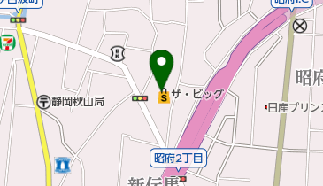 The Big(ザ・ビッグ) 静岡新伝馬店の地図画像