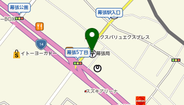 Stretcher's(ストレッチャーズ) 幕張店の地図画像