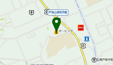 ザ・ビッグ 戸坂店の地図画像