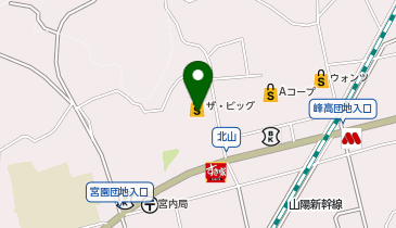 ザ・ビッグ 宮内店の地図画像