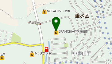 まちづくりスポット神戸の地図画像