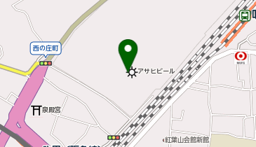 アサヒビール吹田工場の地図画像