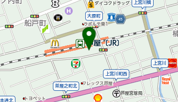 ココシュカ 芦屋モンテメール店の地図画像