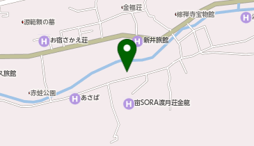 手打ち十割そば 胡々の地図画像