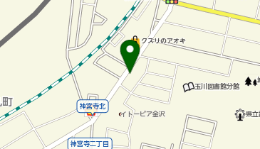 不思議なかき氷 金沢店の地図画像