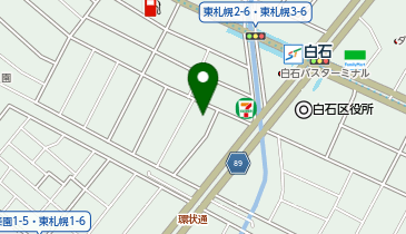 洋食コノヨシ 白石駅前店の地図画像