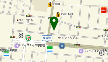 三ッ星キッチン 宇都宮宿郷店の地図画像