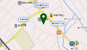 銀座に志かわ 福岡大野城店の地図画像