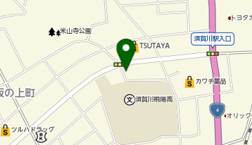 餃子の雪松 須賀川店の地図画像