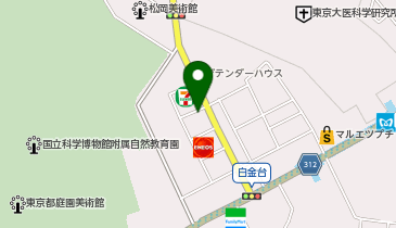 Hannari(はんなり) 白金台店の地図画像