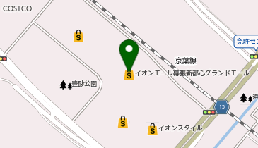Harness Dog(ハーネスドッグ) イオンモール幕張新都心店の地図画像