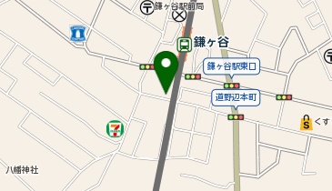 ガッツレンタカー 鎌ヶ谷駅前店の地図画像