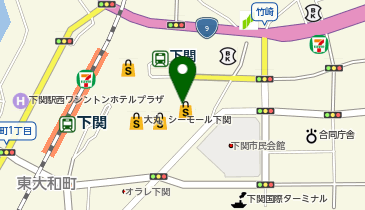 肉処えんや シーモール下関店の地図画像