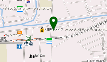 三ツ川レディース漢方鍼灸院の地図画像